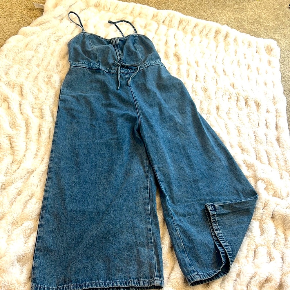 Denim jumpsuit